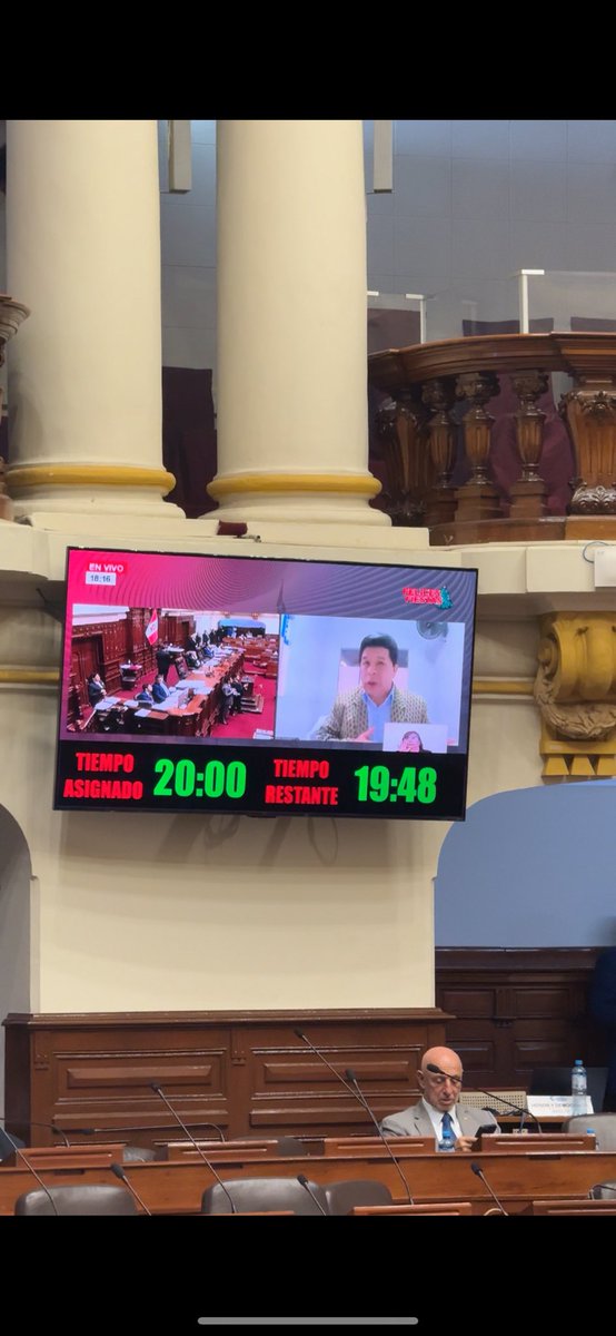 🚨HACE INSTANTES 
¡NO A LA INHABILITACIÓN PARA EL PRESIDENTE PEDRO CASTILLO Y JUSTICIA PARA LOS MÁRTIRES DEL SUR! 

Hace instantes en el Pleno del Congreso sostuve que no vamos a permitir que se atropelle la voluntad popular ni que se siga criminalizando a un maestro nacido del