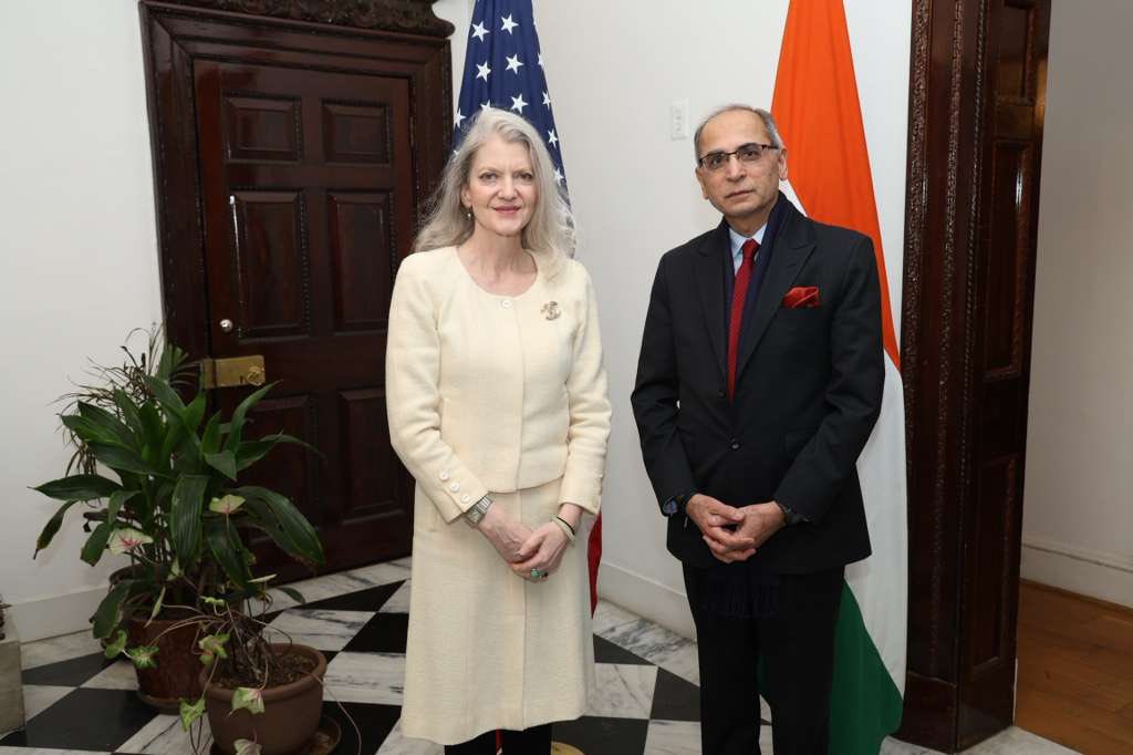 Appreciate the partnership with <a href="/UnderSecStateP/">Allison M. Hooker</a> Allison Hooker, as we continue to work together on the India-US bilateral relations.