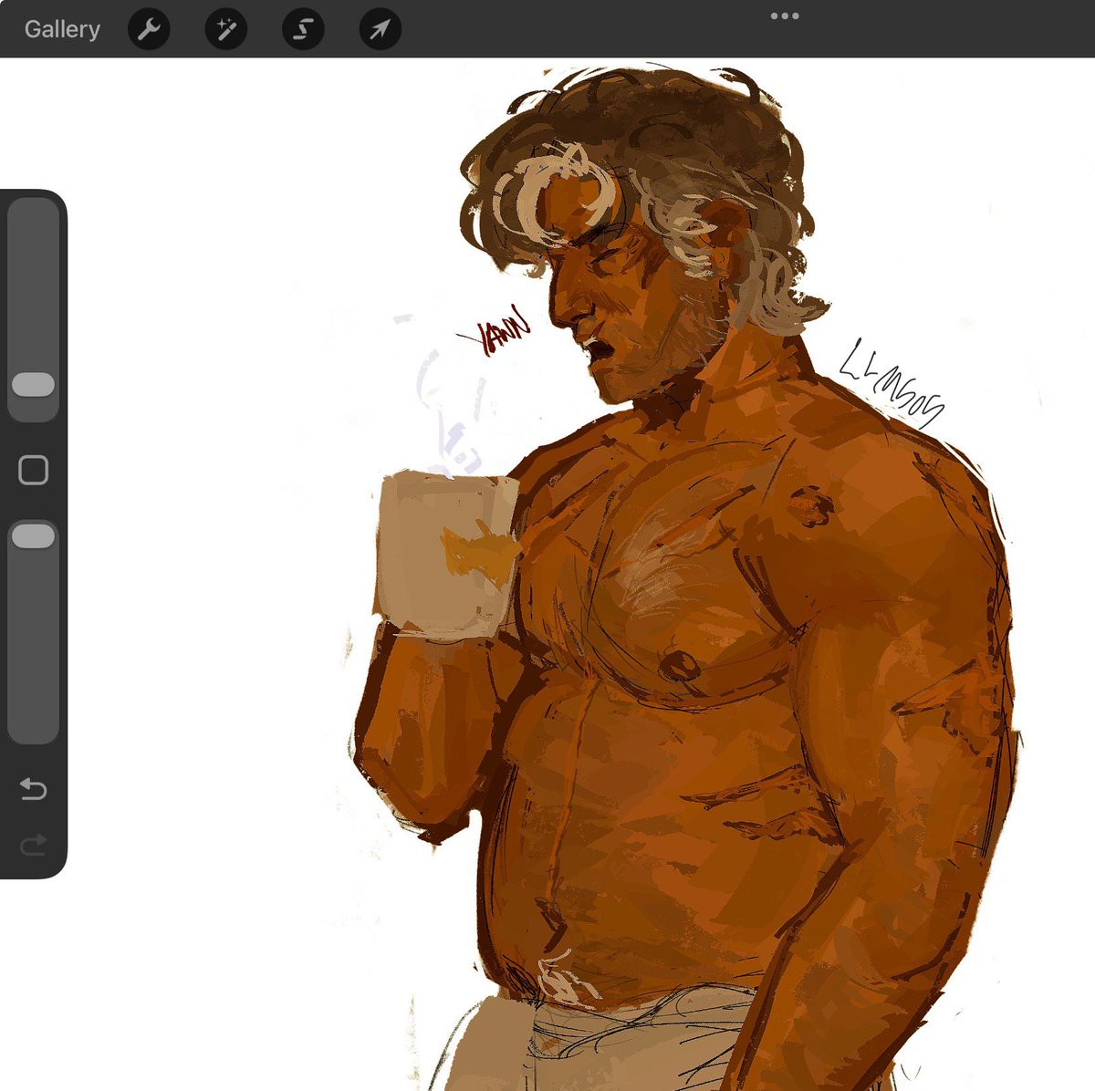 LLM_SOS's tweet image. Old man morning time