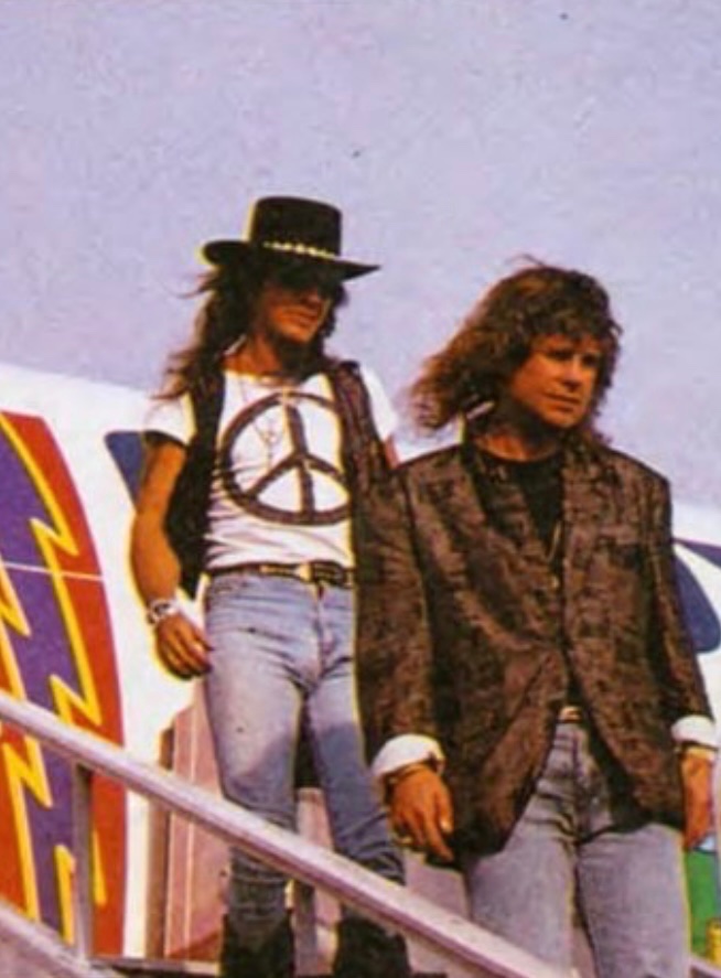 There’s a special music playing in Heaven today… This is the first time you’re celebrating there… We’ll never forget you, Ozzy🖤
Happy birthday
🌟🎶🎂🥂✨
  🩷  <a href="/TheRealSambora/">RICHIE SAMBORA</a>