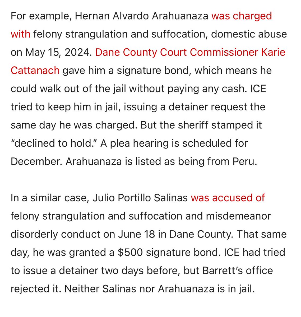wisconsin_now's tweet image. The Wisconsin media are failing to properly explain WHO ICE has tried to detain in Wisconsin in the wake of the partisan liberal state Supreme Court taking up a case to essentially bar sheriffs from honoring ICE holds. 

Does the Wisconsin public really want more guys like this…