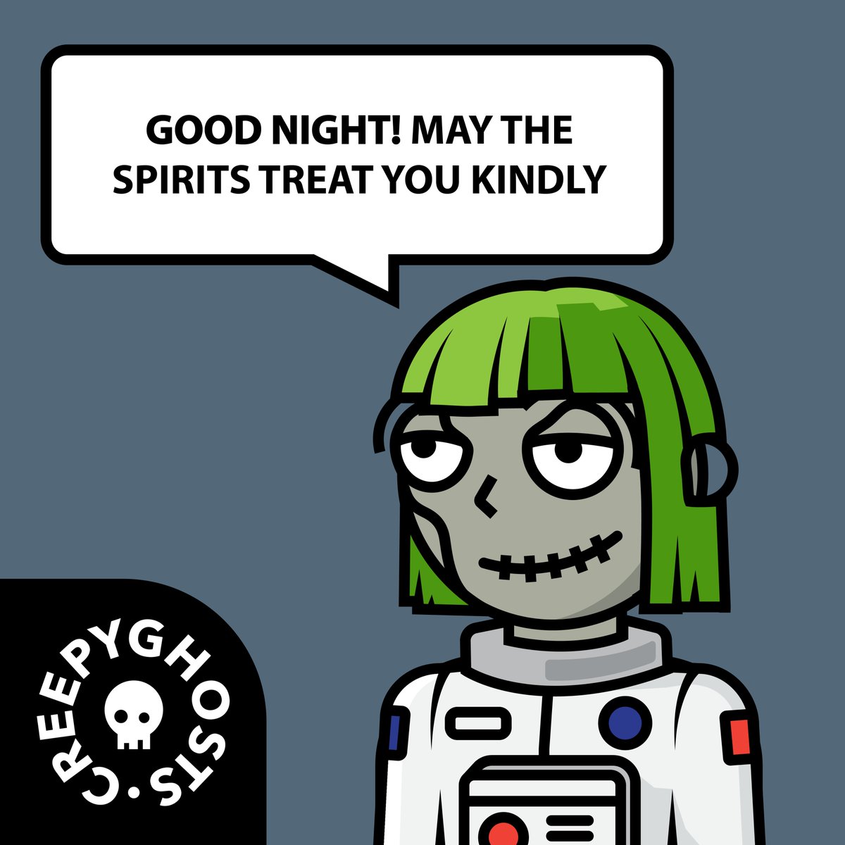 creepyghostsnft's tweet image. Good night! May the spirits treat you kindly 👻✨

#NFT #NFTArt #NFTCommunity #NFTCollection #PolygonNFT #DigitalArt