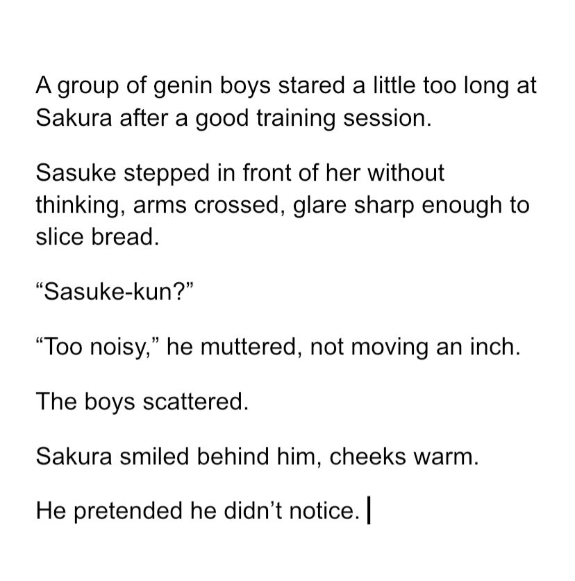 #sssnippetaday: Uchiha Sasuke Bumabakod genin era 🍅🌸