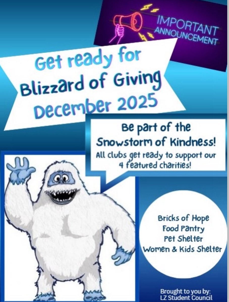 LZHS Student Council tweet media