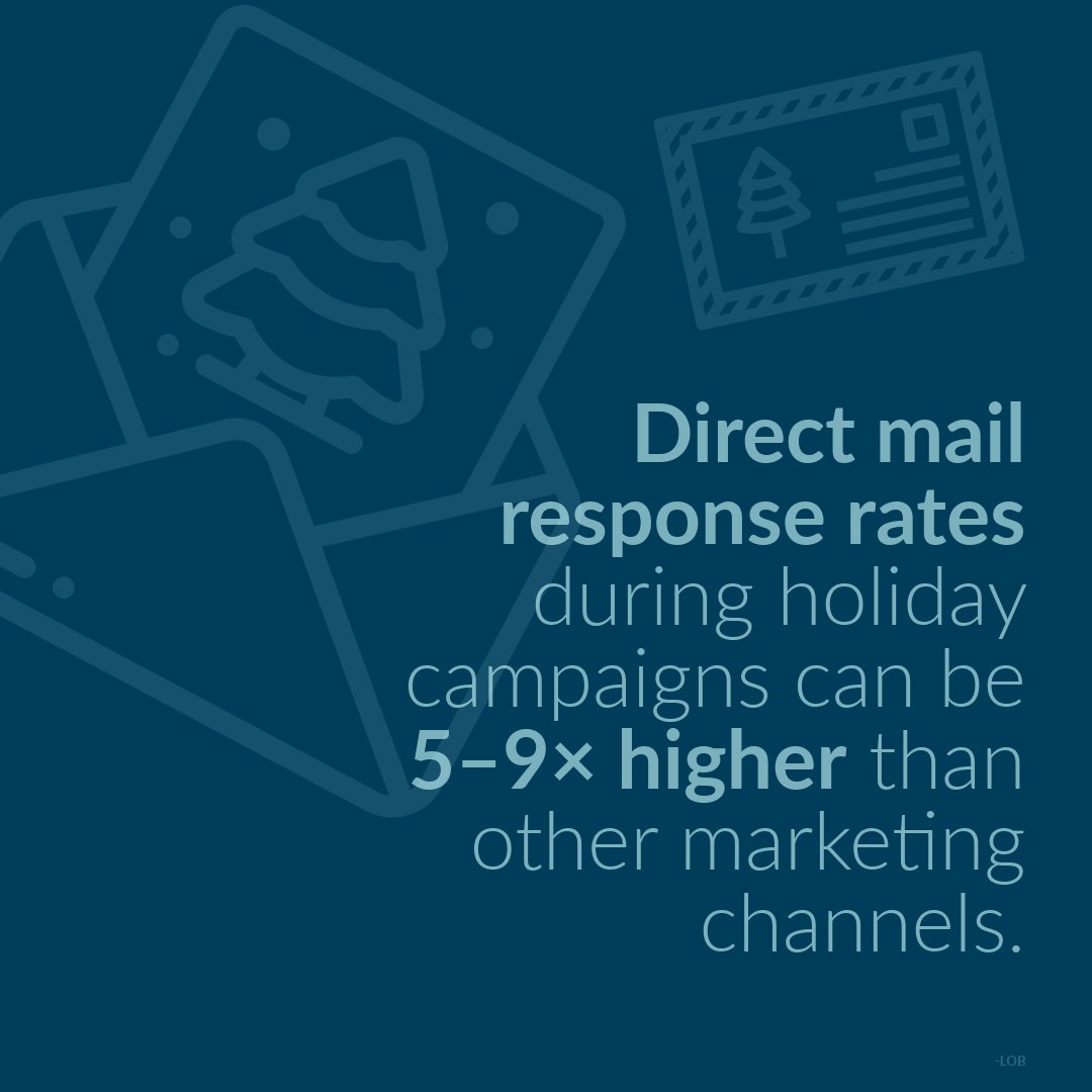 ’Tis the season for standout results! If you’re looking for impact, connection, and ROI your digital ads can’t deliver alone… this is it. 📬 Make this season your most responsive yet.

#DirectMailWorks #MarketingStrategy #OmnichannelMarketing #CreateLastingImpressions