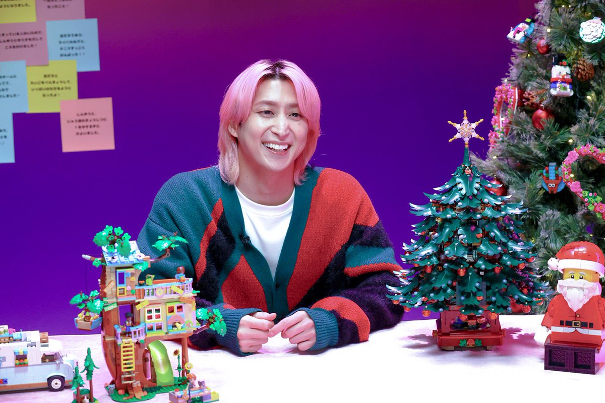 Snow Man佐久間大介 レゴ®クリエイティブフレンドに就任🩷 12月4日本日