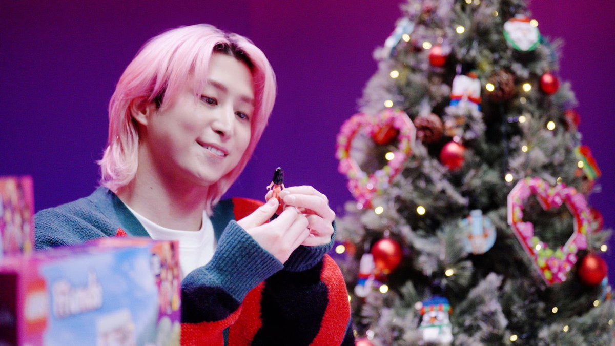 Snow Man佐久間大介 レゴ®クリエイティブフレンドに就任🩷 12月4日本日