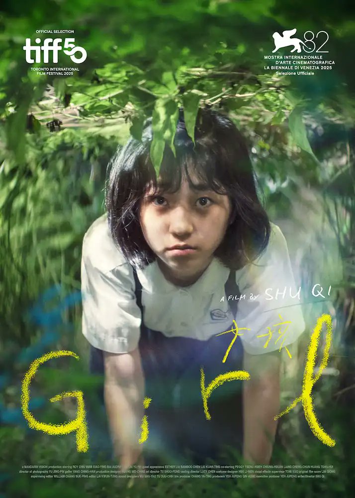 GIRL, debut penyutradaraan Shu Qi yang terasa jujur dan menyakitkan. Film yang masuk di Main Competition JAFF 2025 ini mengeksplorasi tentang masa anak-anak dan disfungsi keluarga di Taiwan tahun 1980an.

Rasanya akan sangat mudah masuk ke dunia Hsiao-Lee, gadis pendiam yang