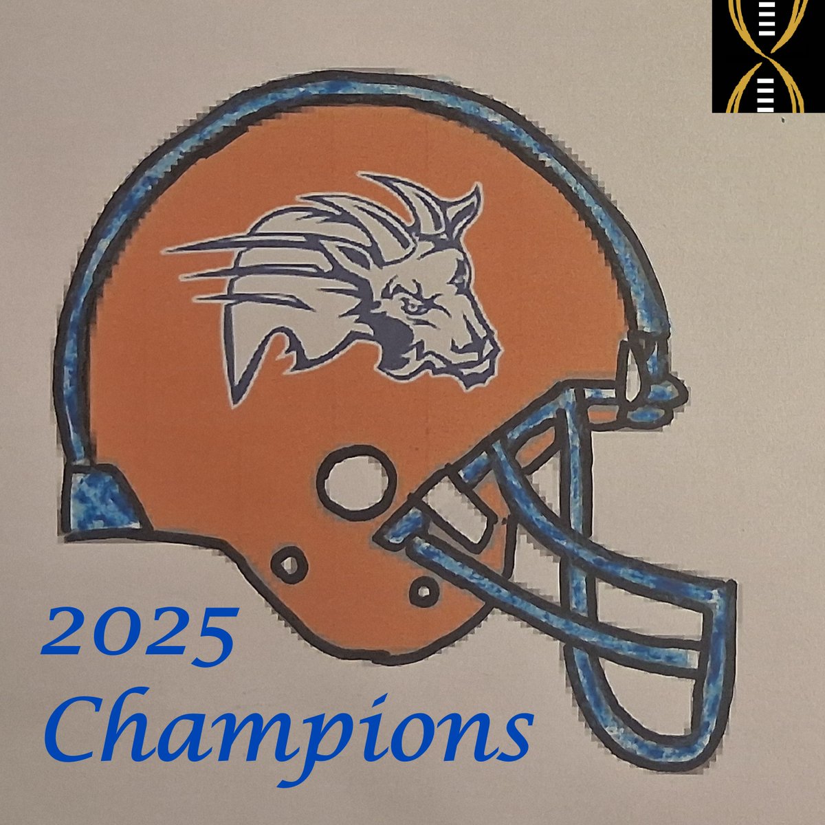 Division1AFF's tweet photo. @JonQuick32 win his first Championship. BLue Montain State are YOUR 2025 Division 1A Fantasy Football Champions. https://t.co/LleGcQKqux