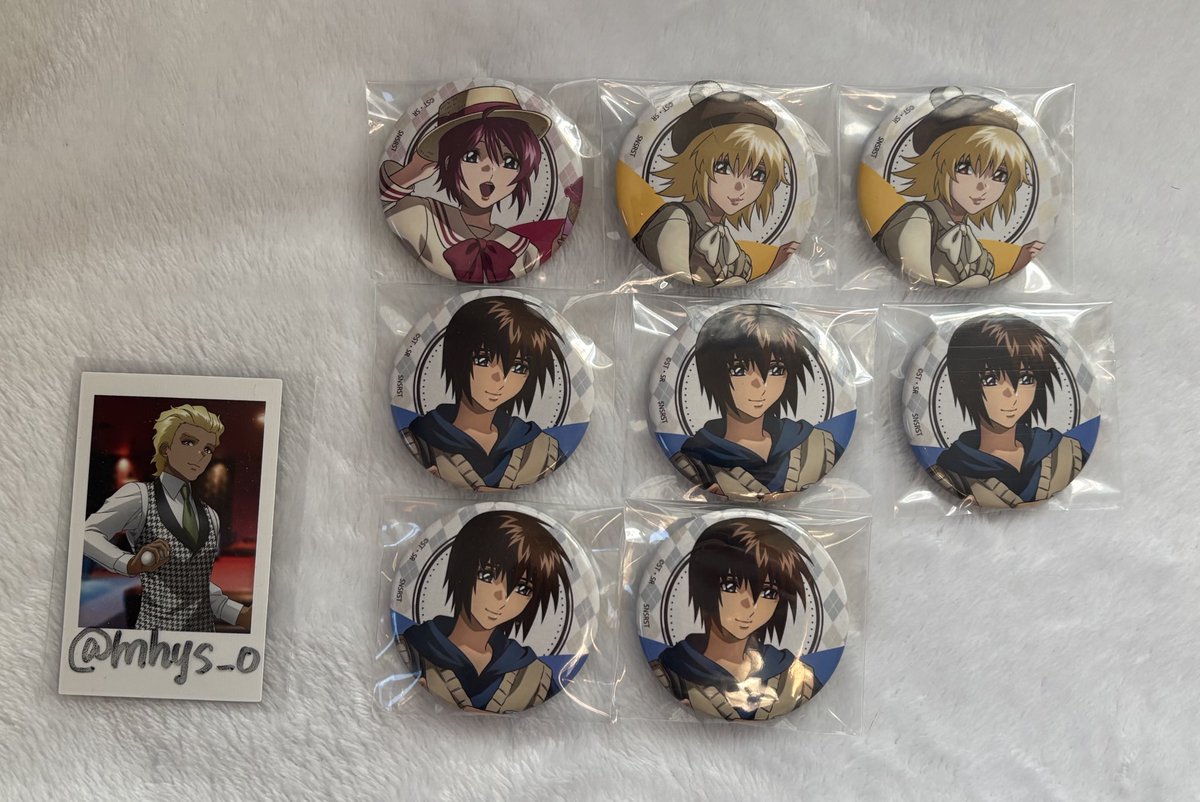 交換 譲渡】ガンダムSEED FREEDOM preppy style 缶バッジ 譲 キラ5