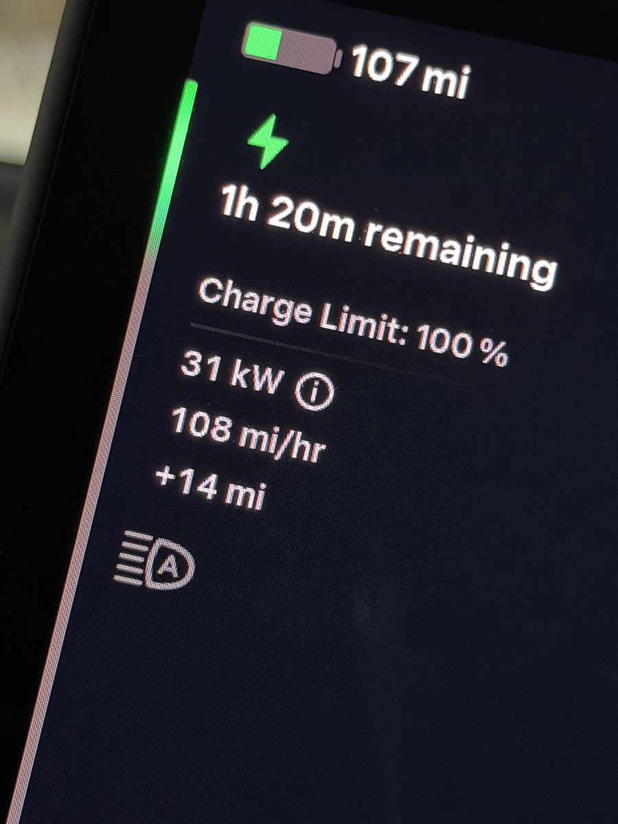 apkeo's tweet photo. @Tesla why has this process continued to be disappointing g. What happened to +250 mi/hr at these super chargers. Maybe time to change brands :( https://t.co/UpLBali3Tv