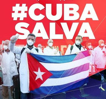 Nuestro reconocimiento a los que se encuentran en la primera trinchera de combate en el país, como a los miles de colaboradores que de manera honrosa brindan sus servicios en otras partes del mundo.
#CubaPorLaSalud #CubaPorLaVida #LaSierpe #SanctiSpíritusEnMarcha <a href="/DeivyPrezMartn1/">Deivy Pérez Martín</a>