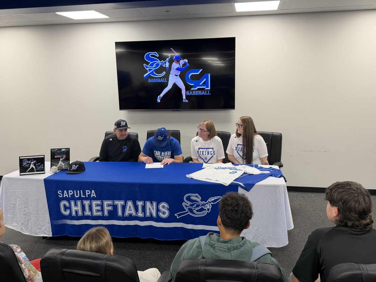 Brysen224's tweet image. So excited to announce that I’m officially committed to continue my academic and baseball career at Carl Albert State Huge thank-you to my family, coaches, and teammates for believing in me every step of the way. Ready for the next chapter! ⚾️📚 #Committed