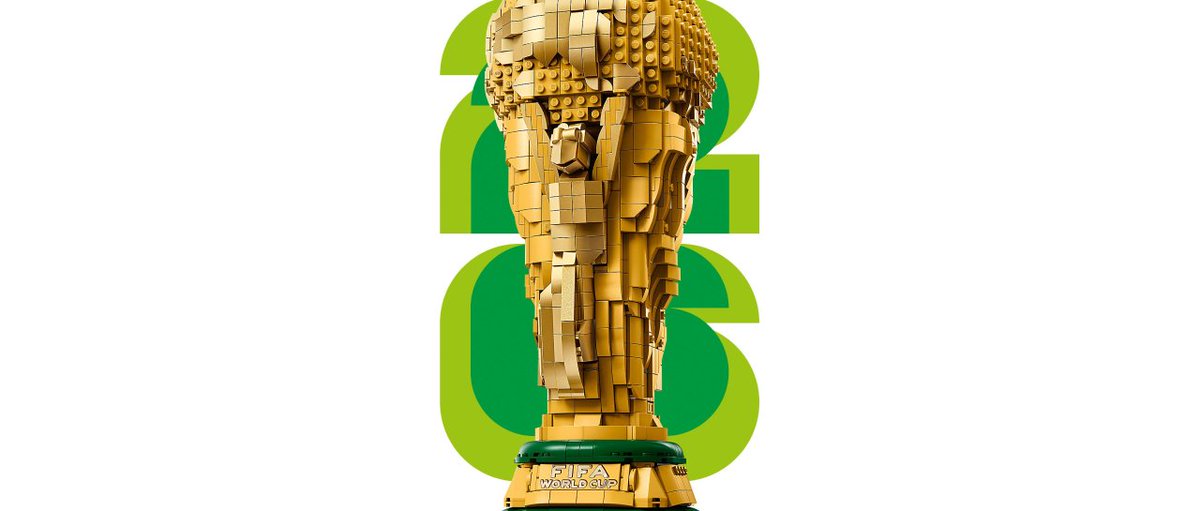 atomix's tweet image. LEGO anuncia réplica de la Copa del Mundo 2026 para coleccionistas.

Te decimos cuánto costará y cuándo se pone a la venta. atomix.vg/anuncian-repli…