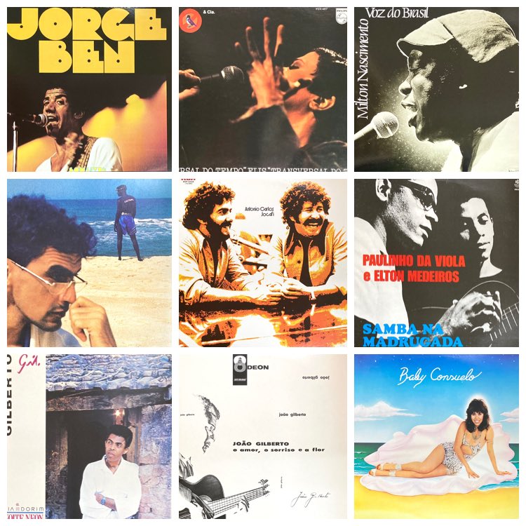 ブラジル音楽】 ボサノヴァ、MPB、サンバなどブラジル音楽のレコードが