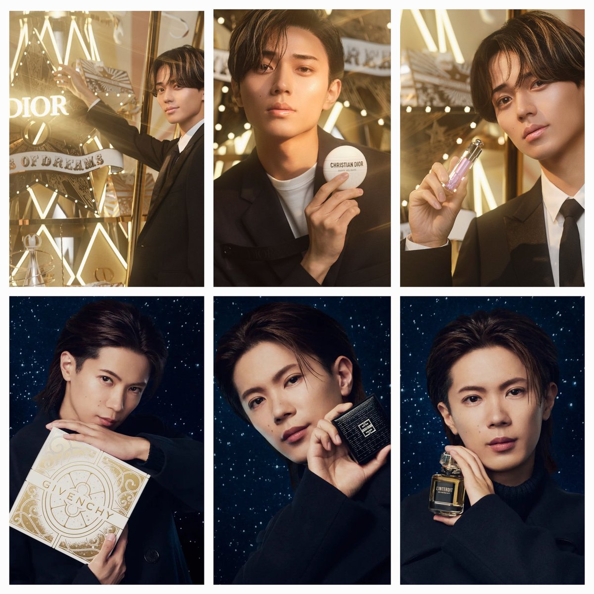 #Dior #永瀬廉
#GIVENCHY #神宮寺勇太
また立て続けに🙂2人とも麗しい🎄
#じぐれん🩵🖤