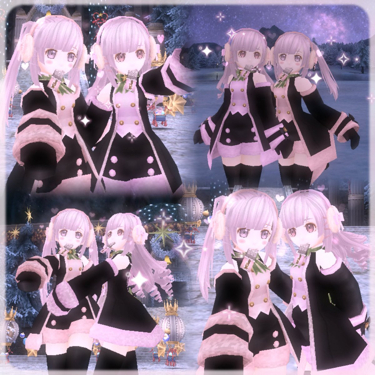 Uyu_toram's tweet photo. うさがおそろいｺｰﾃﾞ作ってくれた｡ˆ⸝⸝. ݂ .⸝⸝ˆ𓈒ׁ♡🎀 https://t.co/RiIEZv8Zgb