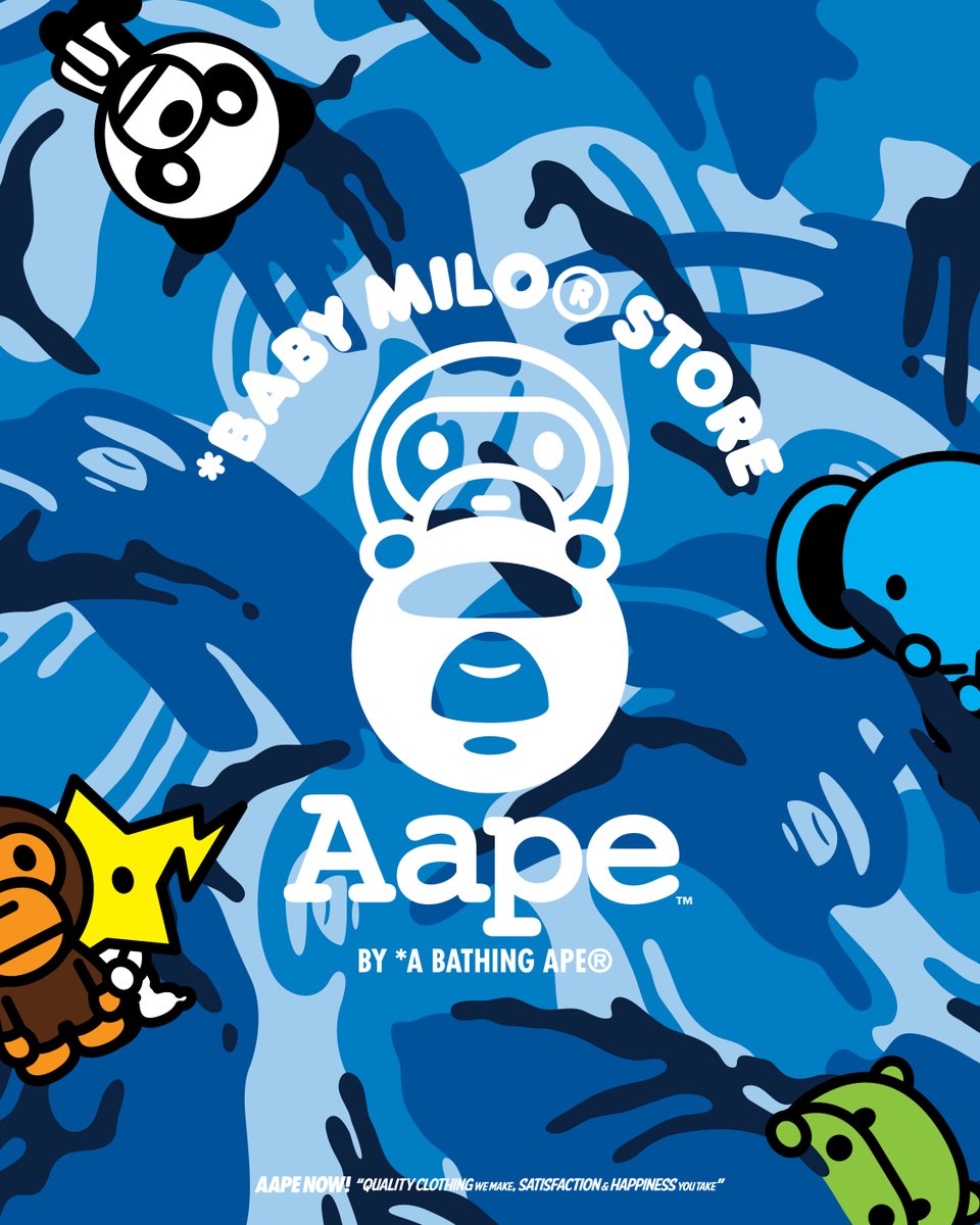 AAPE OFFICIAL tweet media