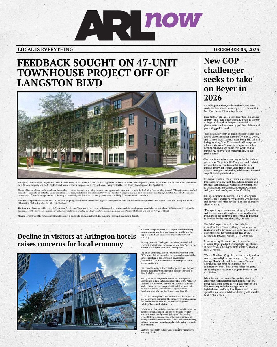 Arlington Now tweet media