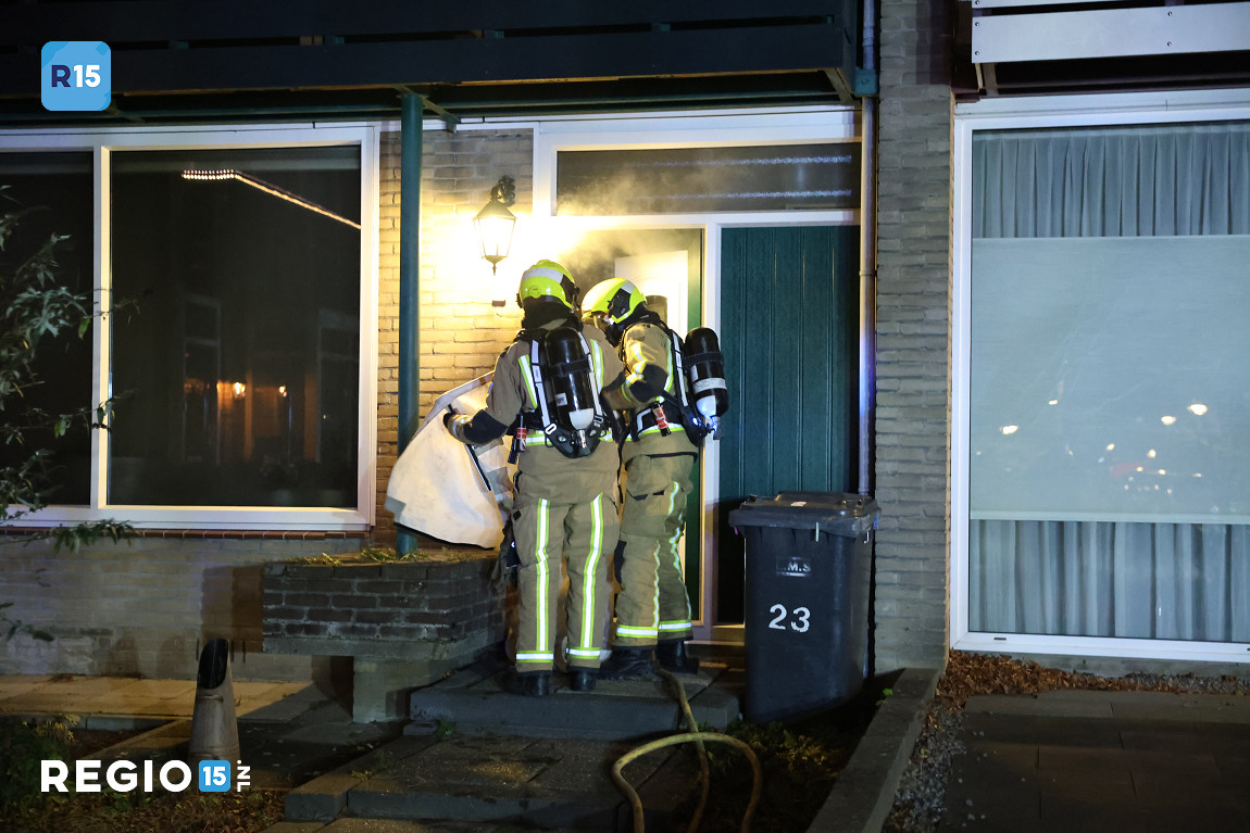 Woningbrand in De Lier
