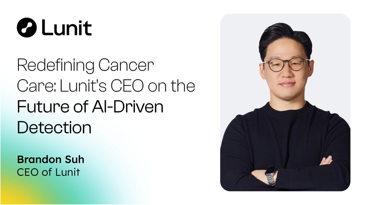 Lunit Cancer Screening tweet media