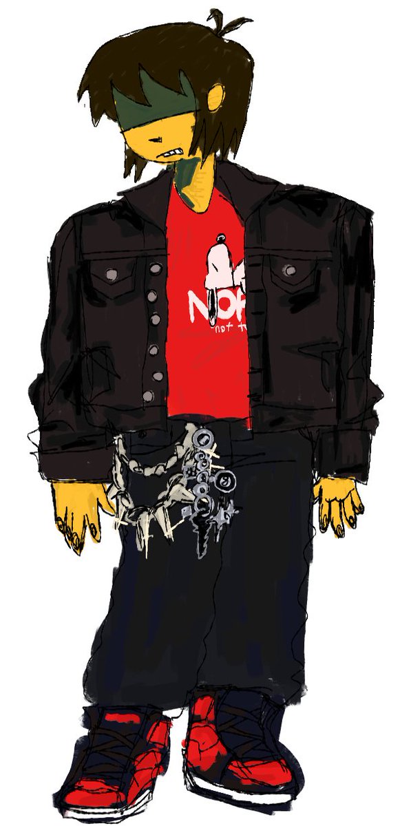 HoglinPunter's tweet image. kris in the fit i wore today
( #DELTARUNE )