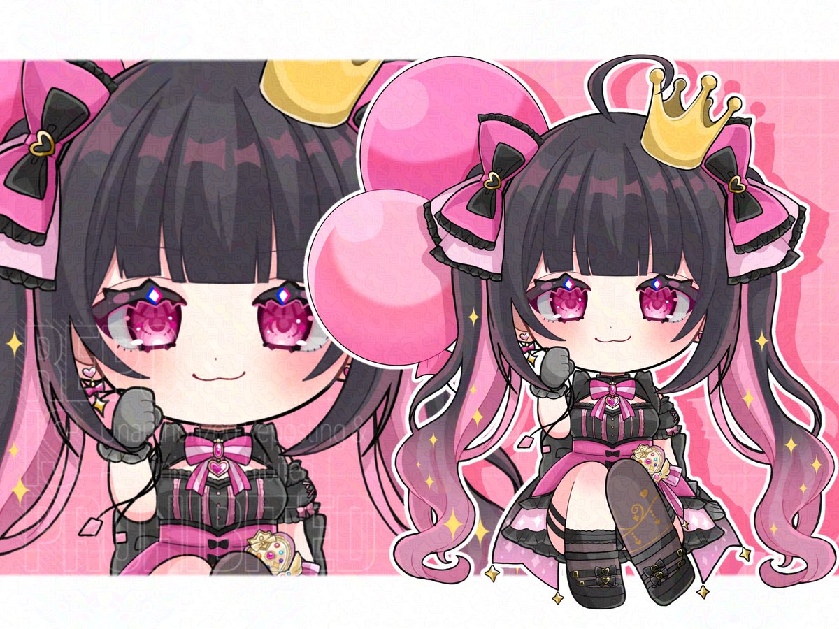 💭commission❕ こちら恋沢あいか(#Koizawa_Aika )さまのSDイラスト