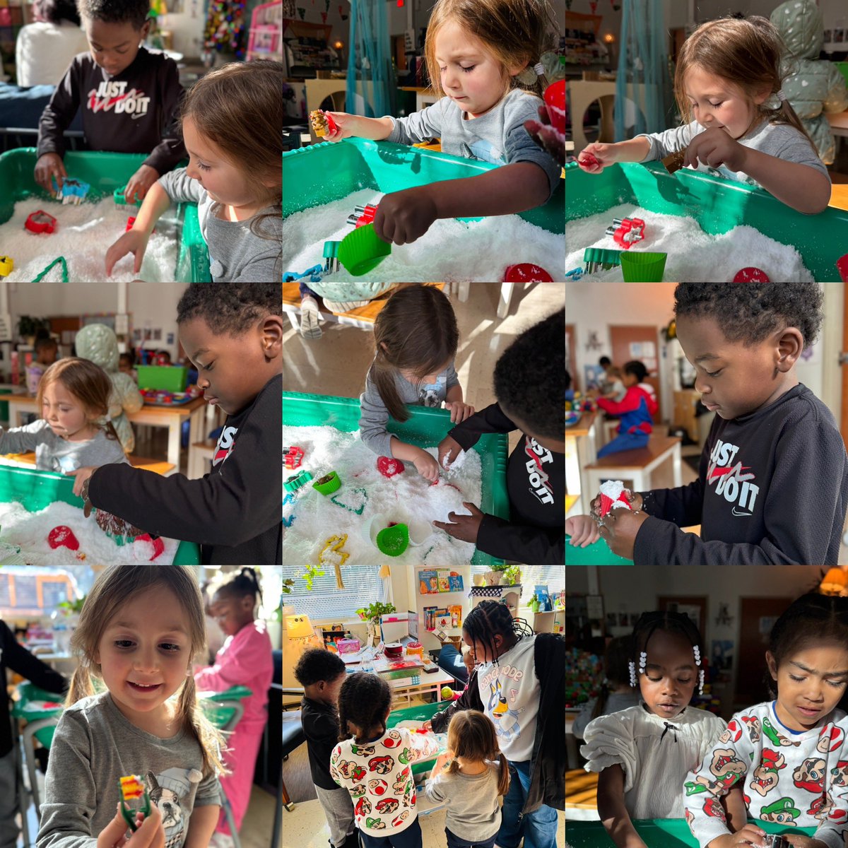 RCPS_EarlyLearn's tweet image. After‑school forecast: 100% chance of Insta Snow flurries ❄️☃️ #SnowMuchFun  #afterschooladventures #pat #dph