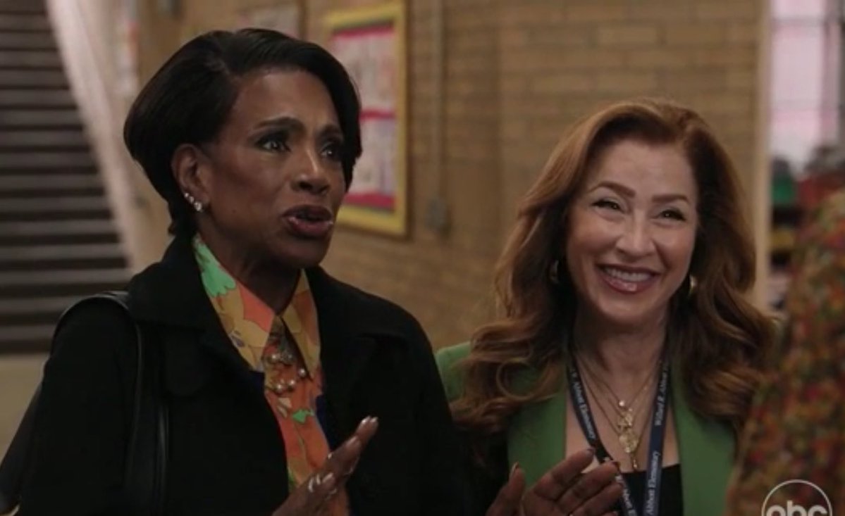 inmyhometown's tweet image. these work besties #AbbottElementary