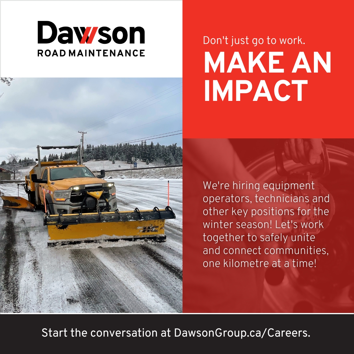 Dawson Road Maintenance - North Peace tweet media