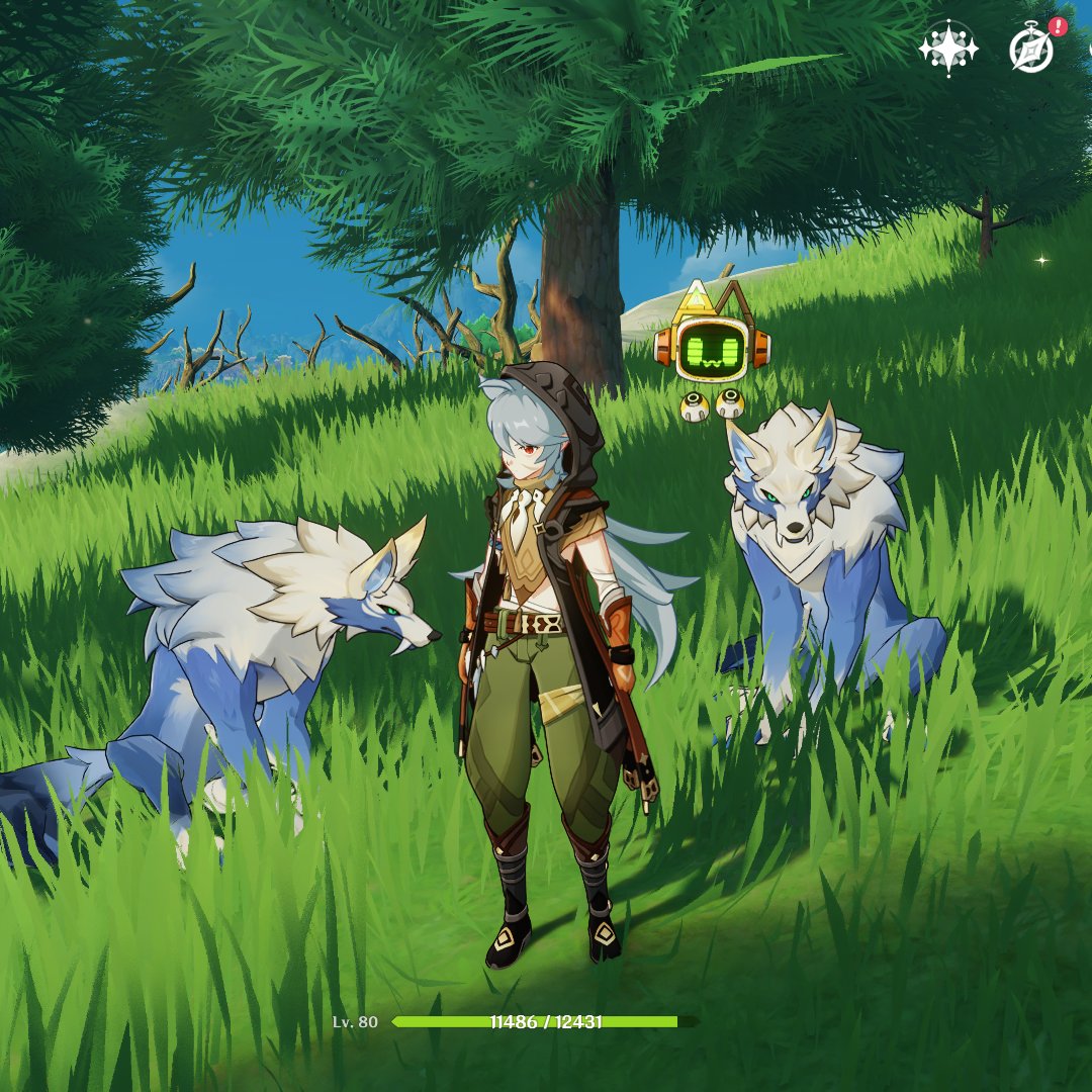 they finally added wolves in mondstadt omg