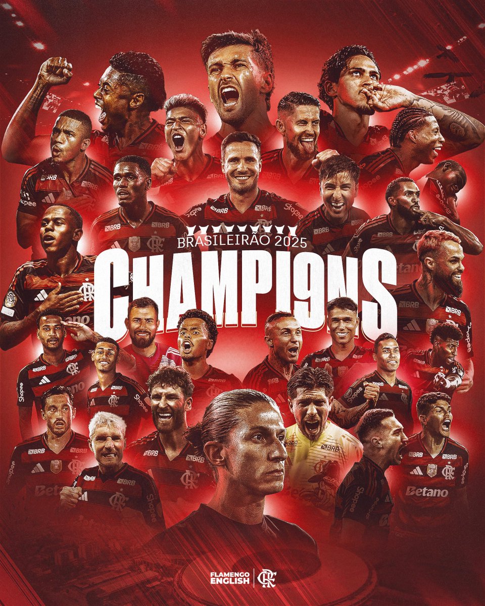 ON TOP OF BRAZIL, AGAIN 🏆