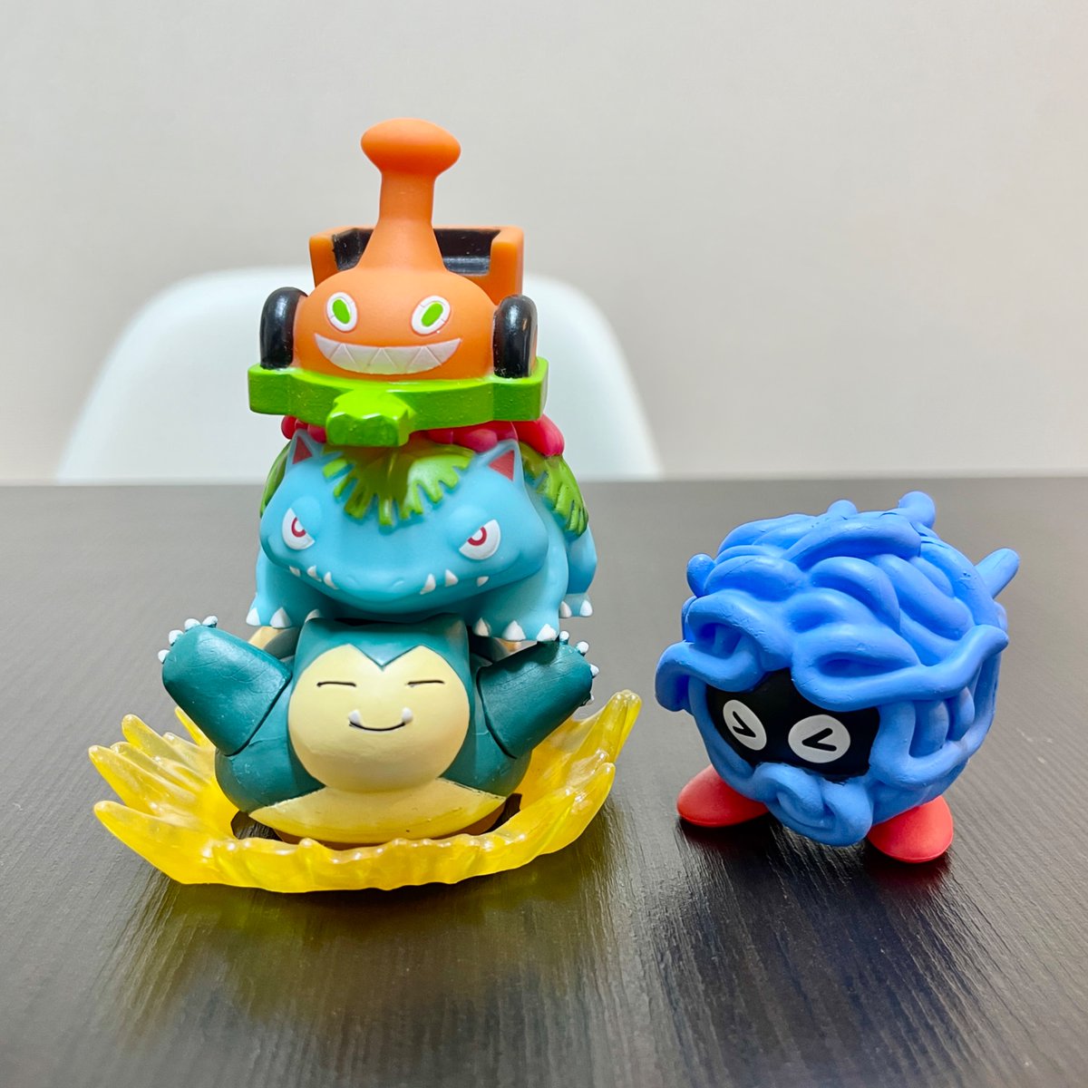 最近買ったポケモンたち カビゴンの汎用性高すぎるw