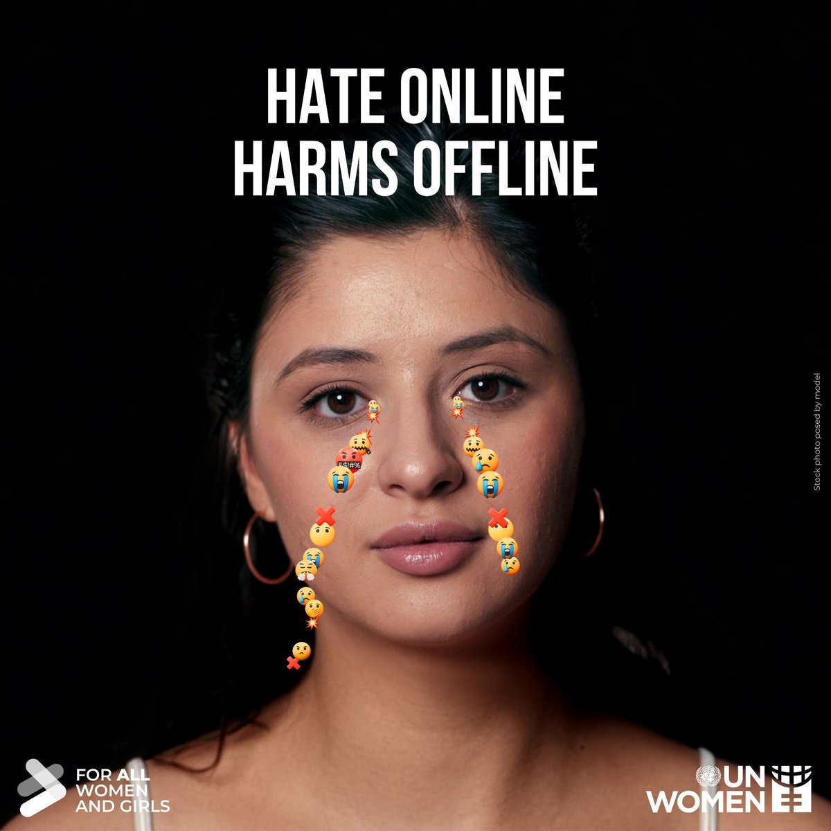 Online abuse leaves real scars.

Safety—on screen and off—must be the reality #ForAllWomenAndGirls.

This #16Days, join UN Women to say #NoExcuse for online abuse.