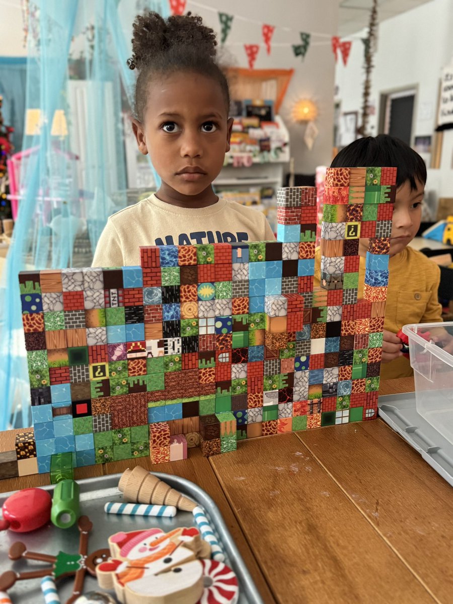 RCPS_EarlyLearn's tweet image. “Magnetic minds at work 🧲✨ Afterschool students building creativity one cube at a time!” #stem #magnets #dph #pat
