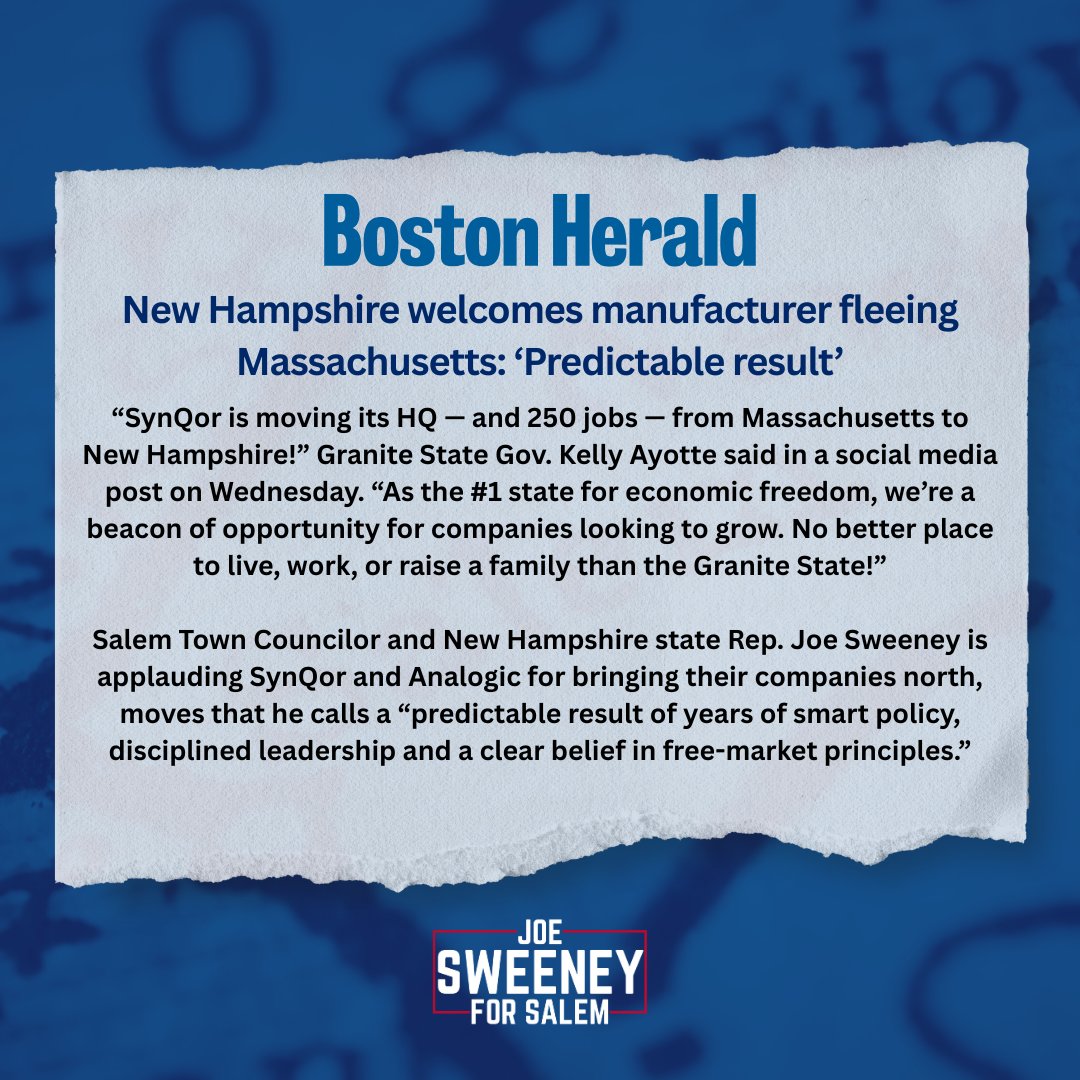 Joe Sweeney tweet media