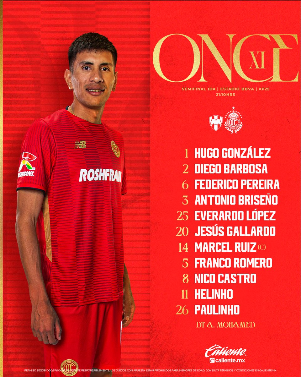TolucaFC's tweet photo. A dejar la vida en cada ⚽️, junto con el apoyo de la mejor afición 👹❤️‍🔥

Regístrate ahora en https://t.co/9VFI2TgF3o y recibe $1000 de regalo para tu primera apuesta. 💸⚽️

📲 https://t.co/ga9UFFikNW

#ApuestaEnCaliente #MásAcciónMásDiversión https://t.co/FPBC4nyNk1