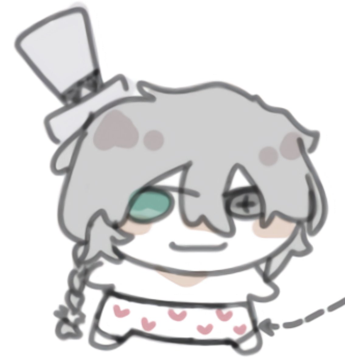 darinyamaken's tweet photo. the fact that i've never colored gogol's hair either lol https://t.co/xLNDMTWKZU