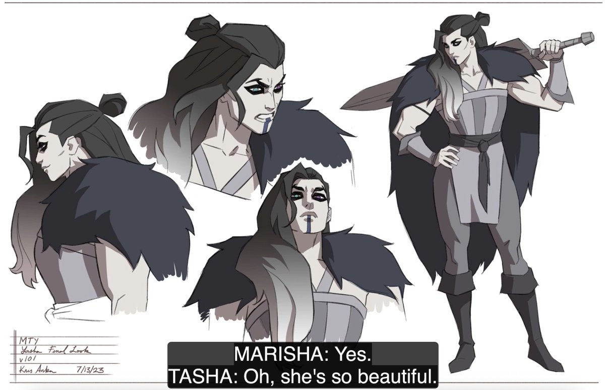 the correct reaction to seeing yasha