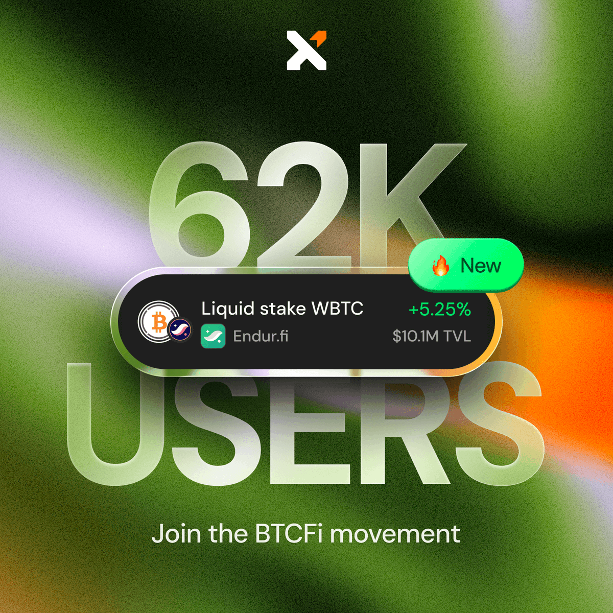 Is your bitcoin just sitting there...?

Join over 62 thousand over users and jump into BitcoinFi on <a href="/Starknet/">Starknet (BTCFi arc) 🥷</a>! NEW: Xverse now supports wBTC liquid staking directly in-app.

1/ No lockups, no hassle. Just juicy yield.