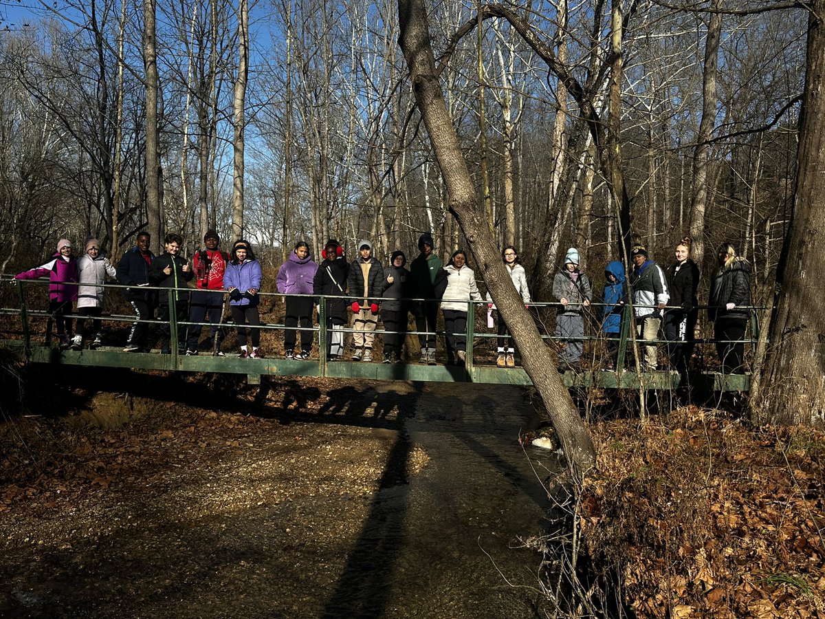 CCPS_ODS's tweet image. West MS week 1: purple group collected data to determine if the stream is healthy #ODSchangetheworld