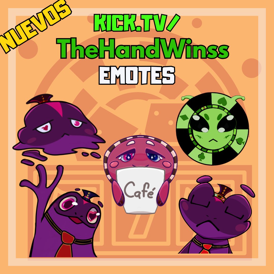 - Nuevos emotes para mi canal, sin duda estoy inspirado :D!