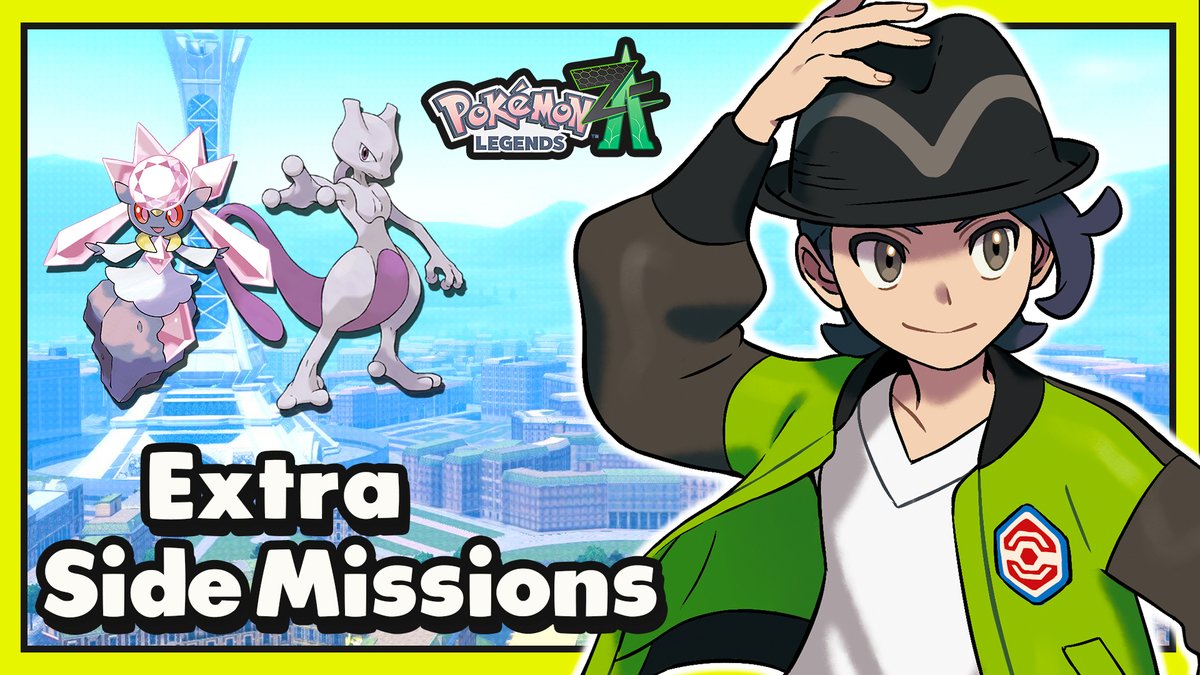 psytrixgaming_'s tweet photo. Going Live!: #PokemonLegendsZA Playthrough - Ex Side Missions 1 &amp; 2 - Diancie &amp; Mewtwo

https://t.co/DYMpvLzVLt

#Youtuber  
#SmallStreamersCommunity 
#YouTubeGaming 
#nintendoswitch 
#Gaming https://t.co/OI0gJxEbJ5