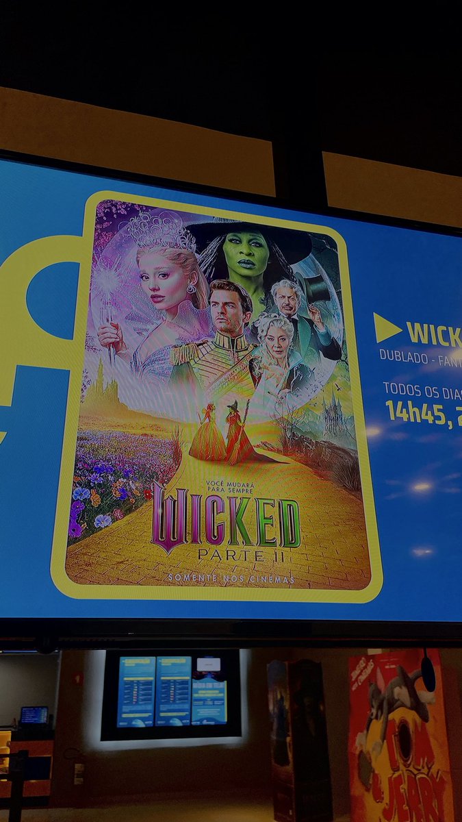 mathvier's tweet image. Demorei mais assisti Wicked For Good, e (lágrimas)