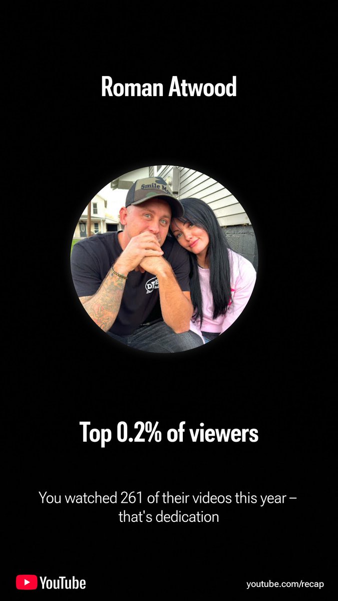 therealzed's tweet image. Hey @RomanAtwood and @brittneyatwood … how many videos have you made this year? Is it 261? Or do I need to go back and check for more?