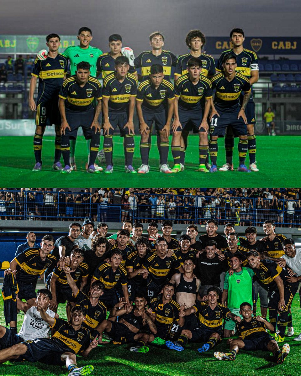 Atrefi's tweet photo. Vamos Los Pibes @BocaPredio 
💙💛💙 https://t.co/SFBwirHMpW