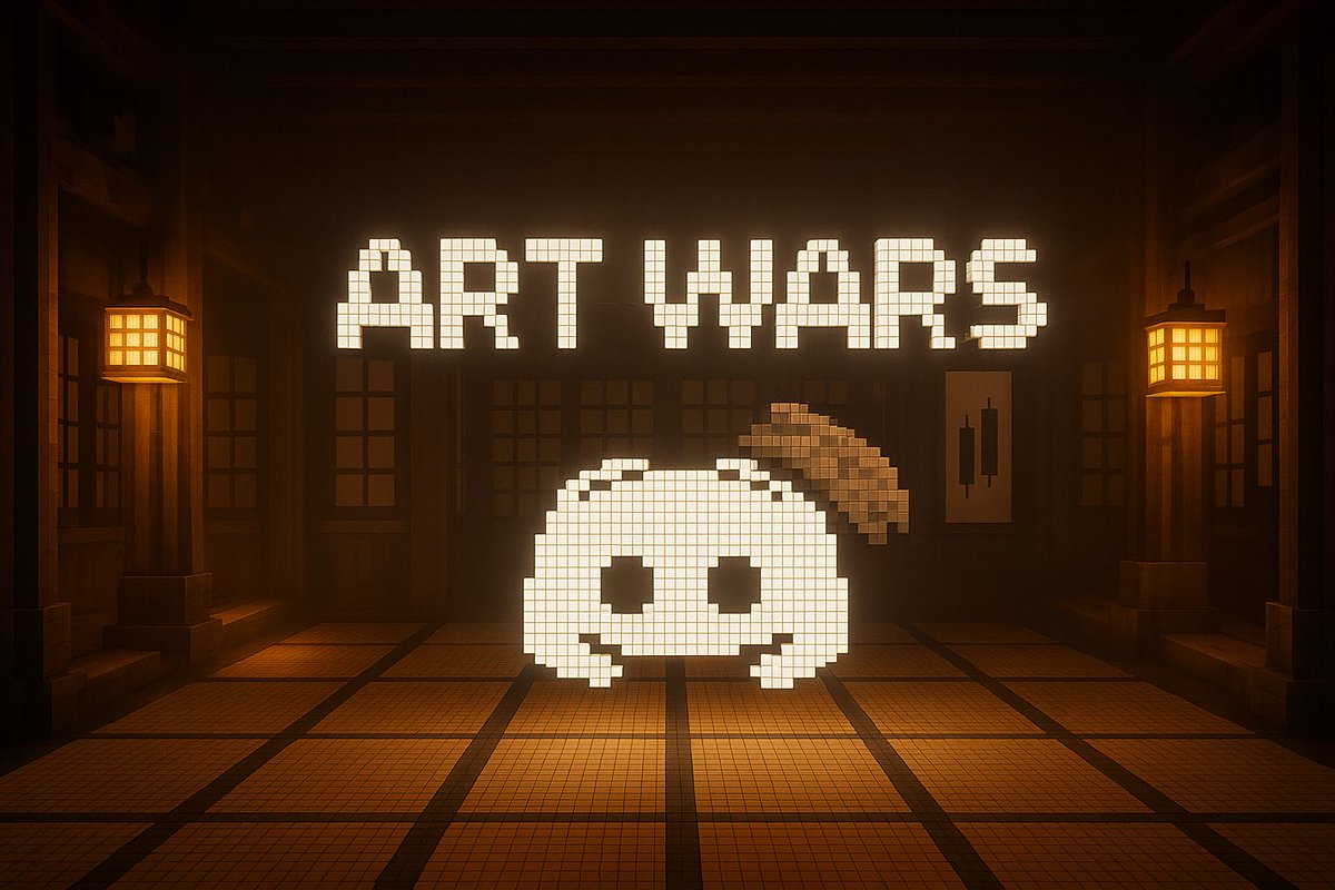 🎨ART WARS is now live and we are calling all digital artists. Join the dojo, showcase your best work, and compete for exclusive roles in the server.🎨

Join Discord here: discord.gg/teTJFSgcfg