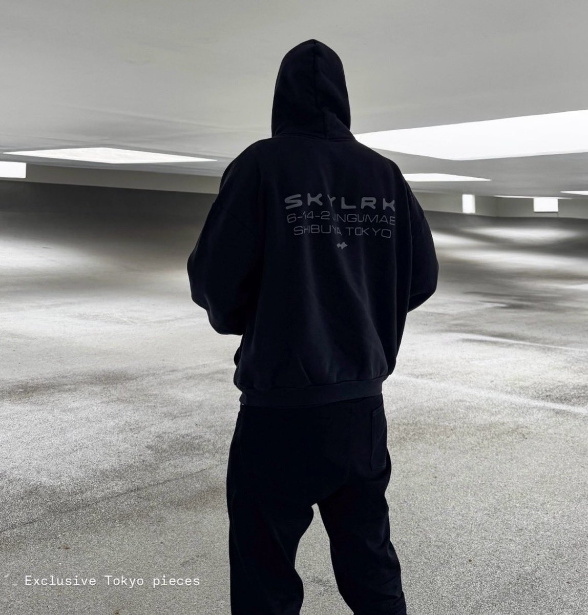 Justin Bieber 新ブランド『SKYLRK』の TOKYO POP-UP が本日から12月7