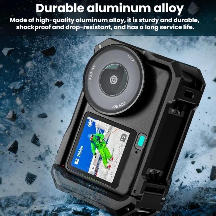 SunskyOnline's tweet image. Flymile Cage for DJI Osmo Action 6:
 
➤ Aluminum Alloy Frame
➤ Cold Shoe &amp;amp; 1/4" Thread
➤ Side Access for Battery/Card
➤ Strong Magnetic Mount
 
👉bit.ly/44AhMkw
#OsmoAction6 #CameraCage #VloggingGear #Flymile