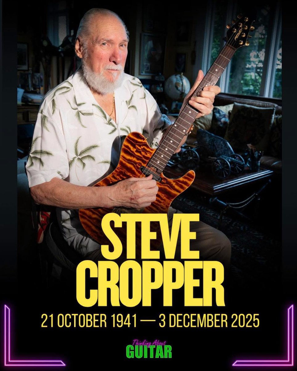 “Play it Steve!” - Rest in Peace, Steve Cropper! #stevecropper